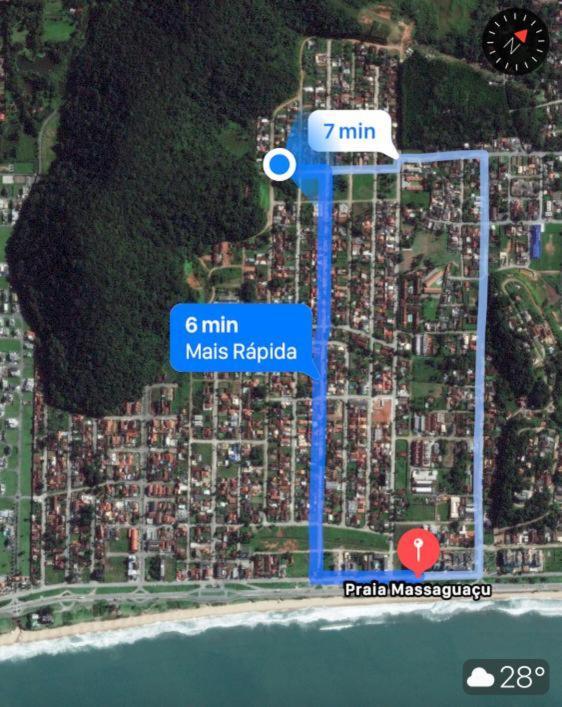 Casa Na Praia Massaguacu - Caraguatatuba Zewnętrze zdjęcie
